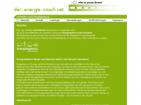 der-energie-coach.net Webseite Vorschau