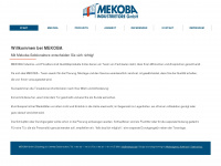 mekoba.com Webseite Vorschau