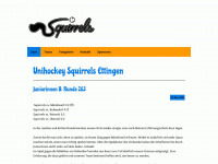 squirrels.ch Webseite Vorschau