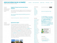 geocaching-schweiz.ch Webseite Vorschau