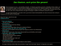 glaukominfo.at Webseite Vorschau