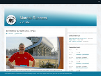 murrtal-runners.de Webseite Vorschau