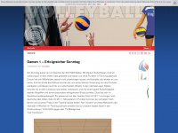 htg-volleyball.de Webseite Vorschau