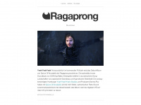 ragaprong.de Webseite Vorschau