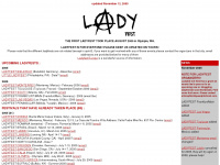 ladyfest.org Webseite Vorschau