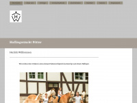 haflingerzucht-poetter.de Webseite Vorschau