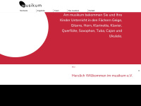 musikum-luebeck.de Webseite Vorschau