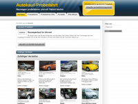 autokauf-probefahrt.de Webseite Vorschau