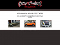 garage-streetworx.de Webseite Vorschau