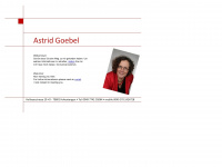 astrid-goebel.de Webseite Vorschau