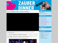 zauber-dinner.de Webseite Vorschau