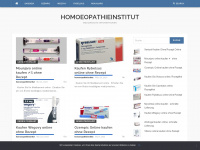 homoeopathieinstitut.at Webseite Vorschau
