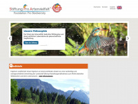 stiftung-pro-artenvielfalt.org Webseite Vorschau