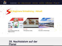 thenightrace.at Webseite Vorschau