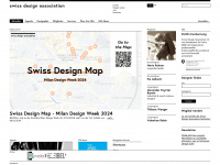 swiss-design-association.ch Webseite Vorschau