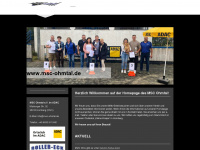 msc-ohmtal.de Webseite Vorschau