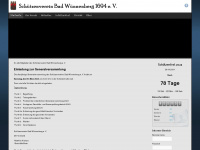 schuetzenverein-bad-wuennenberg.de Webseite Vorschau