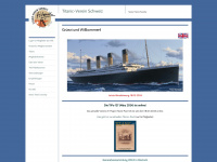 titanicverein.ch Webseite Vorschau
