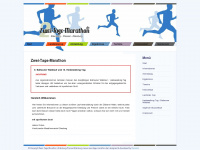 zwei-tage-marathon.de Webseite Vorschau