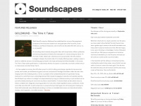 soundscapesmusic.com Webseite Vorschau