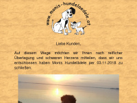 monis-hundetreff.at Webseite Vorschau