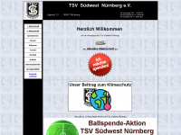 tsv-südwest.com Webseite Vorschau