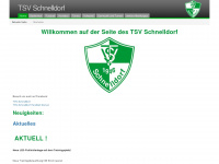 tsv-schnelldorf.de Webseite Vorschau