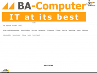ba-computer.at Webseite Vorschau