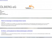 oelberg-eg.de Webseite Vorschau