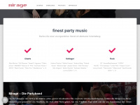mirage-live.de Webseite Vorschau