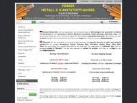 metalle-kunststoffe.de Webseite Vorschau