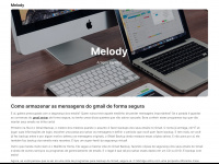 melodybox.com.br Webseite Vorschau