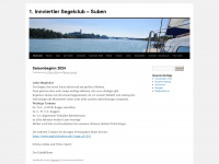 segelclubsuben.info Webseite Vorschau