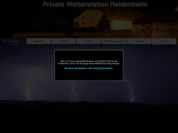 wetterstation-heidenheim.de Webseite Vorschau