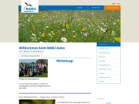 nabu-aalen.de Webseite Vorschau