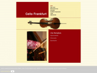 cello-frankfurt.de Webseite Vorschau