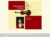 cellounterricht-frankfurt.de Webseite Vorschau
