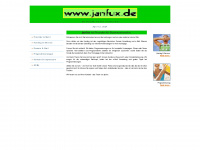 janfux.de Webseite Vorschau