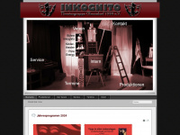 inkognito-theater.de Webseite Vorschau