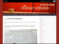 theatervaganten.de Webseite Vorschau