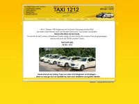 taxi1212.de Webseite Vorschau