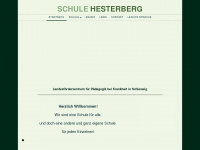 schule-hesterberg.de Webseite Vorschau