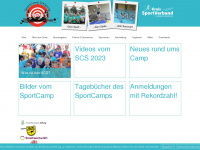 sportcampschleswig.de Webseite Vorschau
