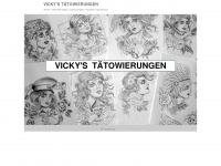 vickys-tätowierungen.de Webseite Vorschau
