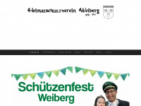 schuetzenverein-weiberg.de Webseite Vorschau