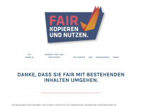 fair-kopieren.ch Webseite Vorschau