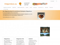 didgeridoos.eu Webseite Vorschau
