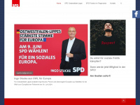 spd-regionalrat-detmold.de Webseite Vorschau
