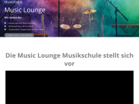 my-music-lounge.de Webseite Vorschau