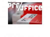 pro-office.com Webseite Vorschau